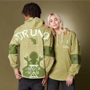 Disney Encanto Bruno Hooded Spirit Jersey Green